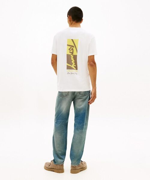 tommy jeans(トミー ジーンズ)の「サインブロックショートスリーブTシャツ(Tシャツ/カットソー・メンズ・マルチ/ホワイト・LARGE/X-LARGE/MEDIUM/SMALL/X-SMALL)」の10枚目の写真