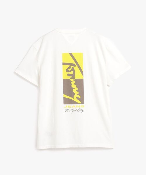 tommy jeans(トミー ジーンズ)の「サインブロックショートスリーブTシャツ(Tシャツ/カットソー・メンズ・マルチ/ホワイト・LARGE/X-LARGE/MEDIUM/SMALL/X-SMALL)」の12枚目の写真