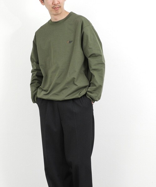 PENDLETON(ペンドルトン)の「【PENDLETON】CALCULO バックプリント 吸水速乾 長袖Tシャツ 26SS(Tシャツ/カットソー・メンズ・コーラル/カーキ/ブラック/オフホワイト/グレイッシュブルー・M/L)」の11枚目の写真