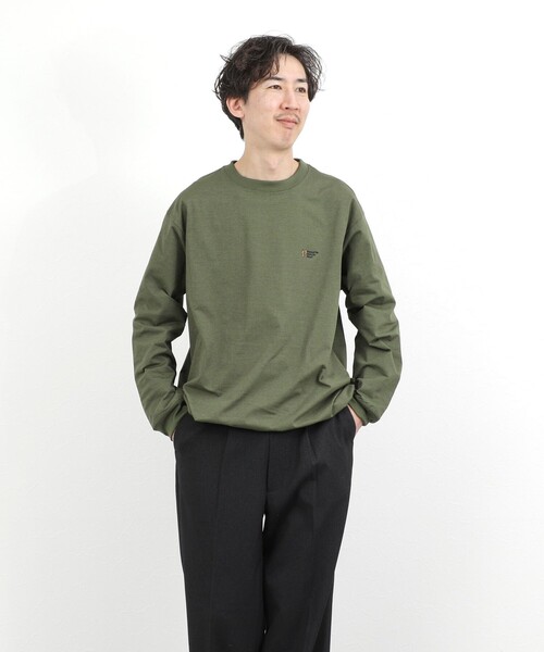 PENDLETON(ペンドルトン)の「【PENDLETON】CALCULO バックプリント 吸水速乾 長袖Tシャツ 26SS(Tシャツ/カットソー・メンズ・コーラル/カーキ/ブラック/オフホワイト/グレイッシュブルー・M/L)」の12枚目の写真