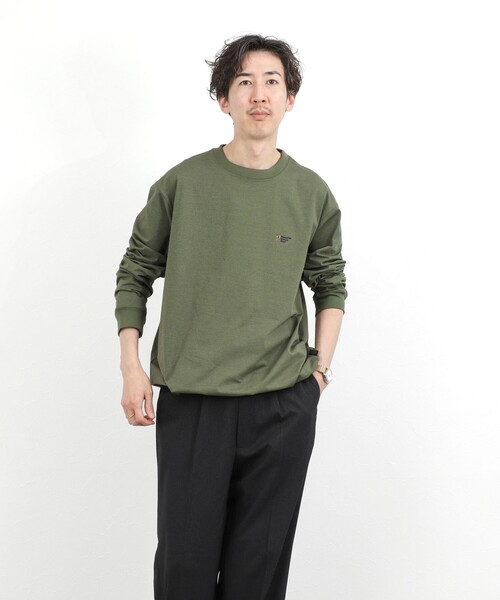 PENDLETON(ペンドルトン)の「【PENDLETON】CALCULO バックプリント 吸水速乾 長袖Tシャツ 26SS(Tシャツ/カットソー・メンズ・コーラル/カーキ/ブラック/オフホワイト/グレイッシュブルー・M/L)」の13枚目の写真