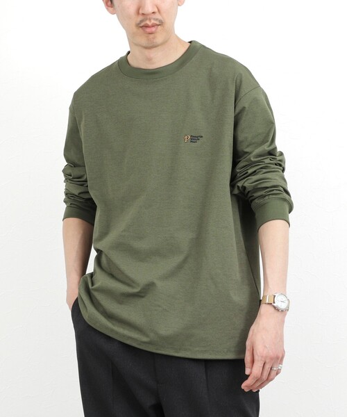 PENDLETON(ペンドルトン)の「【PENDLETON】CALCULO バックプリント 吸水速乾 長袖Tシャツ 26SS(Tシャツ/カットソー・メンズ・コーラル/カーキ/ブラック/オフホワイト/グレイッシュブルー・M/L)」の15枚目の写真