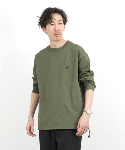 PENDLETON(ペンドルトン)の「【PENDLETON】CALCULO バックプリント 吸水速乾 長袖Tシャツ 26SS(Tシャツ/カットソー・メンズ・コーラル/カーキ/ブラック/オフホワイト/グレイッシュブルー・M/L)」の16枚目の写真