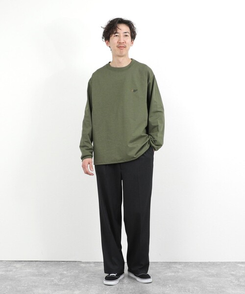 PENDLETON(ペンドルトン)の「【PENDLETON】CALCULO バックプリント 吸水速乾 長袖Tシャツ 26SS(Tシャツ/カットソー・メンズ・コーラル/カーキ/ブラック/オフホワイト/グレイッシュブルー・M/L)」の17枚目の写真