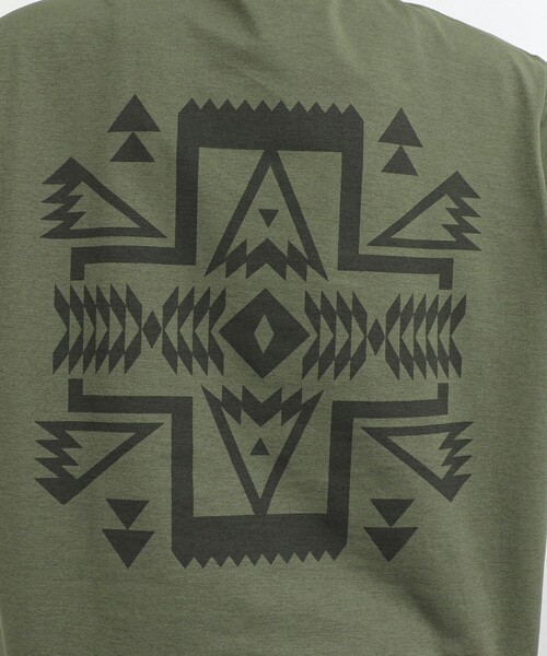 PENDLETON(ペンドルトン)の「【PENDLETON】CALCULO バックプリント 吸水速乾 長袖Tシャツ 26SS(Tシャツ/カットソー・メンズ・コーラル/カーキ/ブラック/オフホワイト/グレイッシュブルー・M/L)」の22枚目の写真