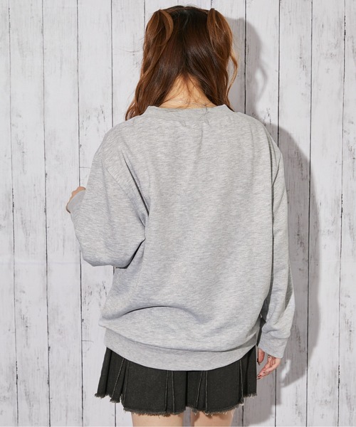 GORGE(ゴージ)の「《編み上げデザイン×裏毛素材》トレーナー/秋冬春/全3色(スウェット・レディース・オフホワイト/グレー/ネイビー・F)」の16枚目の写真