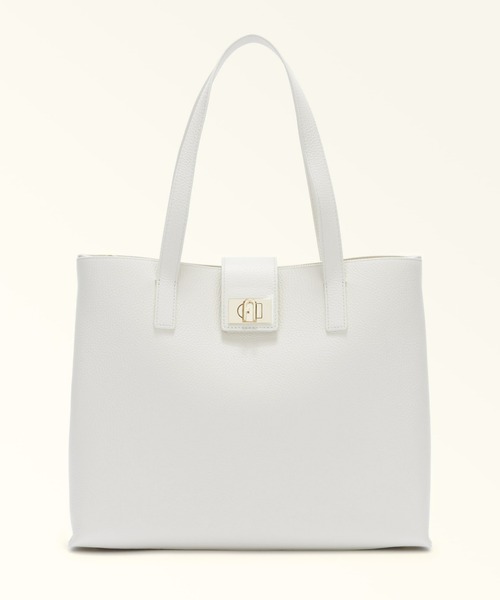 FURLA(フルラ)の「フルラ 1927(FURLA 1927)トートバッグ L(トートバッグ・レディース・ホワイト/ブラック・ONE SIZE)」の1枚目の写真