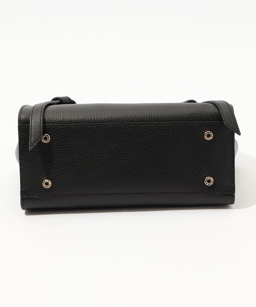 VIOLAd'ORO（ヴィオラドーロ）の「VIOLAd'ORO イタリアンWフェイスレザーミニトートバッグ（トートバッグ・レディース・ブラック・FREE）」の7枚目の写真