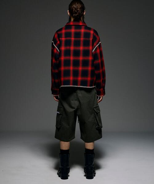 BEAVER（ビーバー）の「B omnivore/ビーオムニボー　HAND STITCH SHIRT（シャツ/ブラウス・メンズ・ホワイト/レッド/ブルー・L/M）」の16枚目の写真