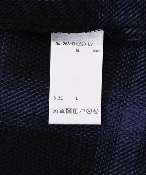 BEAVER（ビーバー）の「B omnivore/ビーオムニボー　HAND STITCH SHIRT（シャツ/ブラウス・メンズ・ホワイト/レッド/ブルー・L/M）」の10枚目の写真