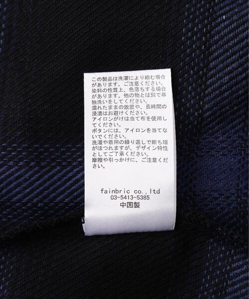 BEAVER（ビーバー）の「B omnivore/ビーオムニボー　HAND STITCH SHIRT（シャツ/ブラウス・メンズ・ホワイト/レッド/ブルー・L/M）」の11枚目の写真