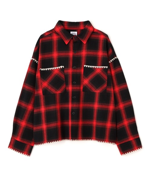 BEAVER（ビーバー）の「B omnivore/ビーオムニボー　HAND STITCH SHIRT（シャツ/ブラウス・メンズ・ホワイト/レッド/ブルー・L/M）」の8枚目の写真