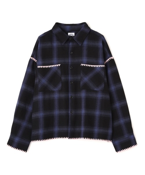 BEAVER（ビーバー）の「B omnivore/ビーオムニボー　HAND STITCH SHIRT（シャツ/ブラウス・メンズ・ホワイト/レッド/ブルー・L/M）」の7枚目の写真