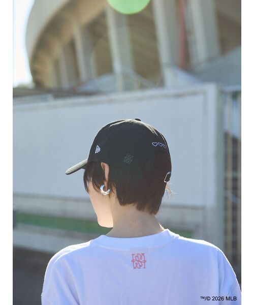 LAGUNAMOON（ラグナムーン）の「【MLB×NewEra×LAGUNAMOON】Tshirt（Tシャツ/カットソー・レディース・ホワイト・FREE）」の9枚目の写真