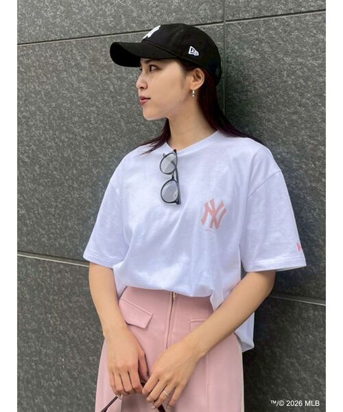 LAGUNAMOON（ラグナムーン）の「【MLB×NewEra×LAGUNAMOON】Tshirt（Tシャツ/カットソー・レディース・ホワイト・FREE）」の11枚目の写真