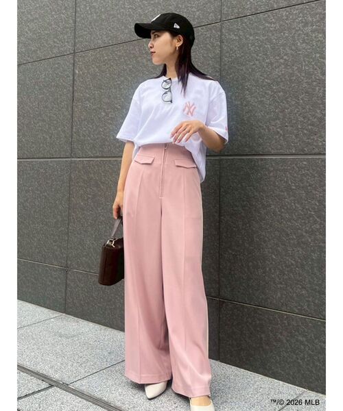 LAGUNAMOON（ラグナムーン）の「【MLB×NewEra×LAGUNAMOON】Tshirt（Tシャツ/カットソー・レディース・ホワイト・FREE）」の14枚目の写真