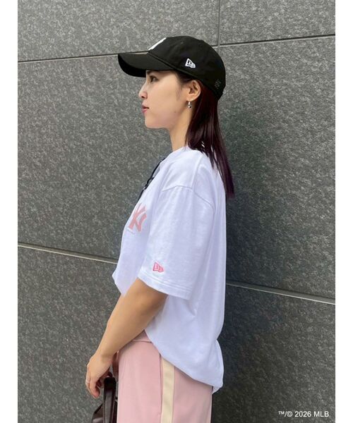 LAGUNAMOON（ラグナムーン）の「【MLB×NewEra×LAGUNAMOON】Tshirt（Tシャツ/カットソー・レディース・ホワイト・FREE）」の15枚目の写真