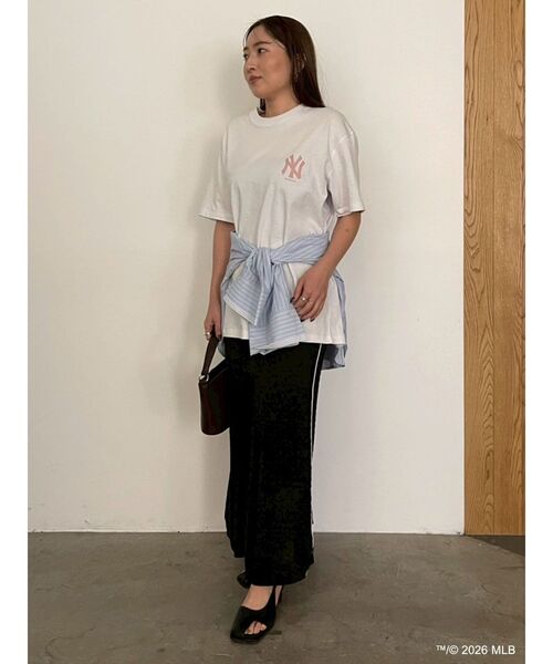 LAGUNAMOON（ラグナムーン）の「【MLB×NewEra×LAGUNAMOON】Tshirt（Tシャツ/カットソー・レディース・ホワイト・FREE）」の19枚目の写真