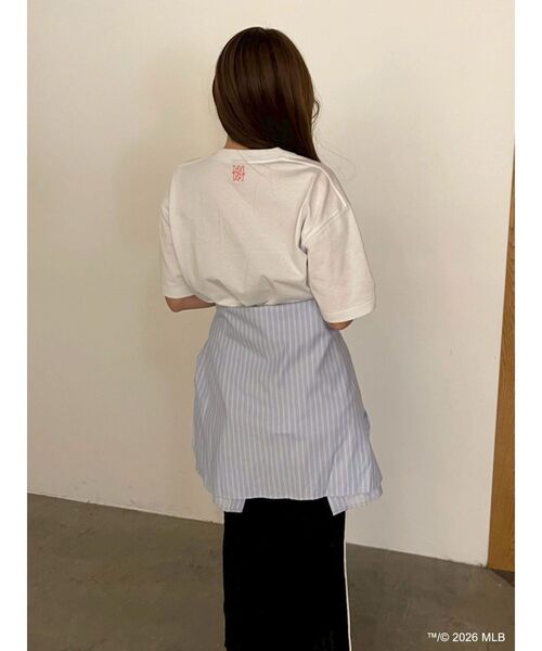 LAGUNAMOON（ラグナムーン）の「【MLB×NewEra×LAGUNAMOON】Tshirt（Tシャツ/カットソー・レディース・ホワイト・FREE）」の20枚目の写真