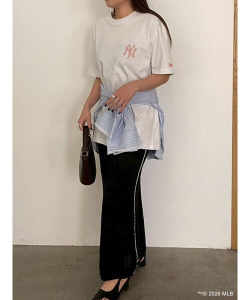 LAGUNAMOON（ラグナムーン）の「【MLB×NewEra×LAGUNAMOON】Tshirt（Tシャツ/カットソー・レディース・ホワイト・FREE）」の21枚目の写真