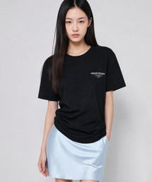 [ユニセックス]アベルアーカイブシグネチャーTシャツ_ブラック / AVEL ARCHIVE SIGNATURE T-SHIRT_BLACK