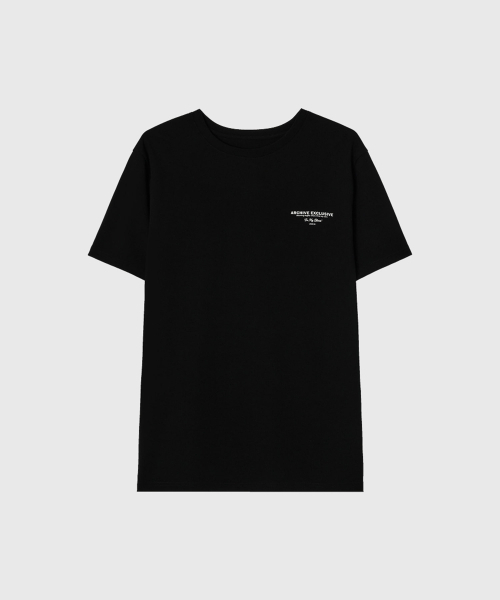 LOOKAST（ルックキャスト）の「[ユニセックス]アベルアーカイブシグネチャーTシャツ_ブラック / AVEL ARCHIVE SIGNATURE T-SHIRT_BLACK（Tシャツ/カットソー・レディース・ブラック・ONE/LARGE/X-LARGE）」の4枚目の写真