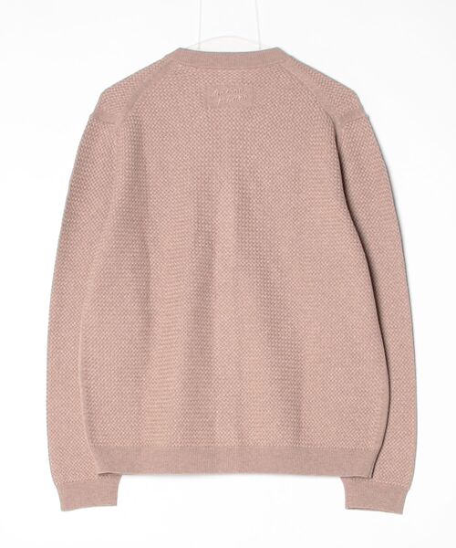 Maison Kitsune(メゾンキツネ)の「TEXTURED MERINO COTTON CARDIGAN(カーディガン/ボレロ・メンズ・ベージュ/ライトベージュ・S/M/L/XL)」の19枚目の写真