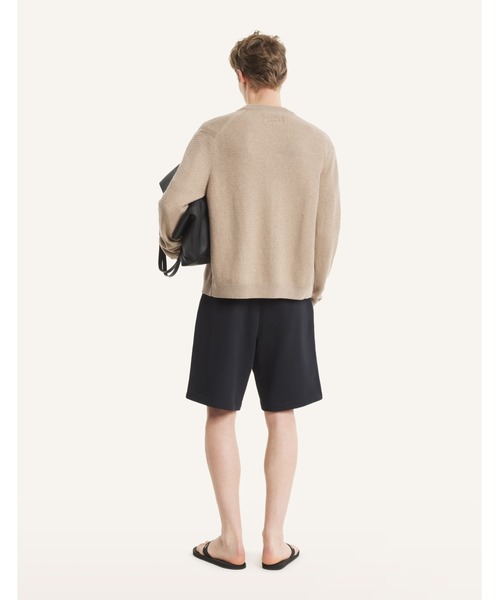 Maison Kitsune(メゾンキツネ)の「TEXTURED MERINO COTTON CARDIGAN(カーディガン/ボレロ・メンズ・ベージュ・S/M/L)」の5枚目の写真