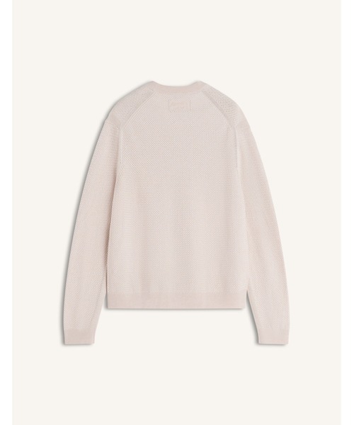Maison Kitsune(メゾンキツネ)の「TEXTURED MERINO COTTON CARDIGAN(カーディガン/ボレロ・メンズ・ベージュ/ライトベージュ・S/M/L/XL)」の12枚目の写真