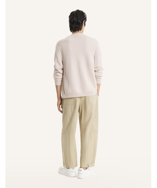 Maison Kitsune(メゾンキツネ)の「TEXTURED MERINO COTTON CARDIGAN(カーディガン/ボレロ・メンズ・ベージュ/ライトベージュ・S/M/L/XL)」の16枚目の写真