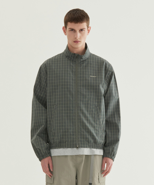 COVERNAT(カバーナット)の「チェックコットンブルゾンカーキ(ブルゾン・メンズ・その他・SMALL/MEDIUM/LARGE/X-LARGE)」の1枚目の写真