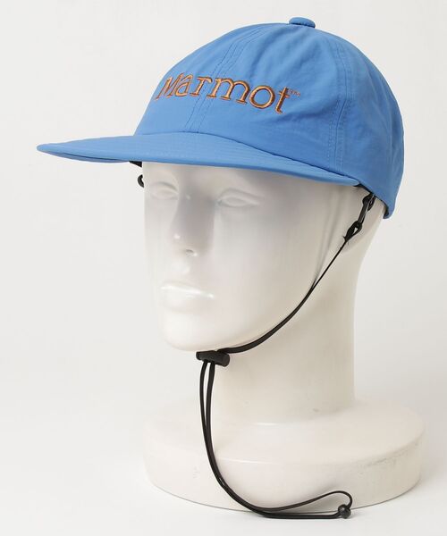 MARMOT(マーモット)の「Marmot/マーモット ロングビルキャップ Long Bill Cap(キャップ・メンズ・ブラック/チャコールグレー/ブルー・FREE)」の3枚目の写真
