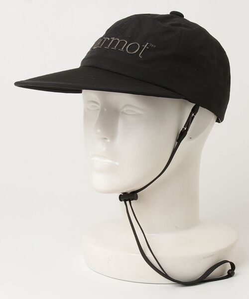 MARMOT(マーモット)の「Marmot/マーモット ロングビルキャップ Long Bill Cap(キャップ・メンズ・ブラック/チャコールグレー/ブルー・FREE)」の1枚目の写真