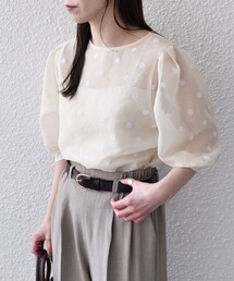 SHIPS for women｜シップス フォー ウィメンのシャツ/ブラウス（ドット