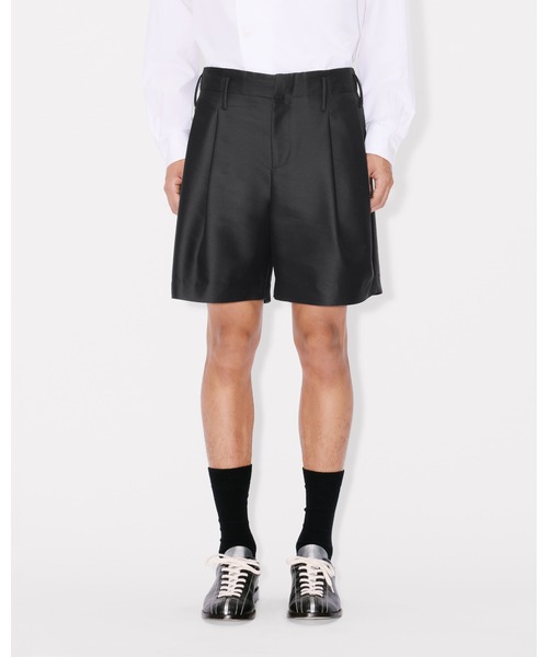 KENZO(ケンゾー)の「テーラード ショート イン バージン ウール & シルク(その他パンツ・メンズ・ブラック系その他・38/40)」の1枚目の写真