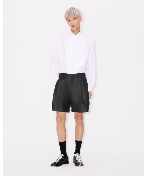 KENZO(ケンゾー)の「テーラード ショート イン バージン ウール & シルク(その他パンツ・メンズ・ブラック系その他・38/40)」の2枚目の写真