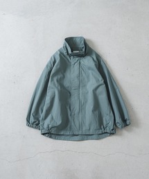 C/Nウェザークロス袖ゴムハイネックブルゾン