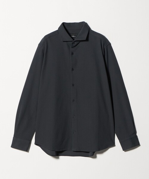 green label relaxing（グリーンレーベルリラクシング）の「【WEB限定】JUST fit カノコ シャツ（シャツ/ブラウス・メンズ・ダークグレー/ホワイト/ライトブルー・XL/L/S/M）」の2枚目の写真