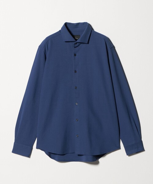 green label relaxing（グリーンレーベルリラクシング）の「【WEB限定】JUST fit カノコ シャツ（シャツ/ブラウス・メンズ・ダークグレー/ホワイト/ライトブルー・XL/L/S/M）」の3枚目の写真