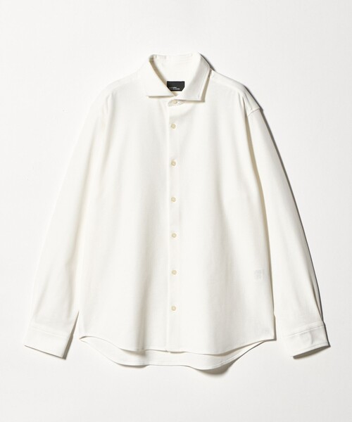 green label relaxing（グリーンレーベルリラクシング）の「【WEB限定】JUST fit カノコ シャツ（シャツ/ブラウス・メンズ・ダークグレー/ホワイト/ライトブルー・XL/L/S/M）」の10枚目の写真