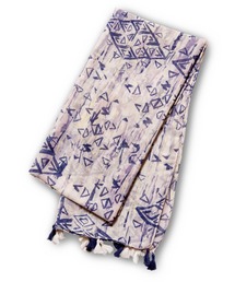 OSMOSIS | タッセルヘムプリントストール(ストール/ショール)