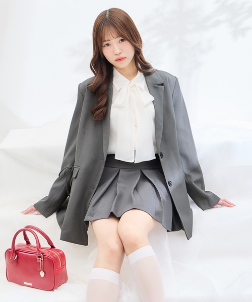 INGNI（イング）の「ハートチャーム付ボストンバッグ（ボストンバッグ・レディース・ブラック/ブラウン/レッド・-）」の5枚目の写真