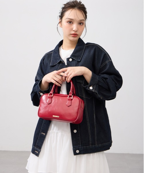 INGNI（イング）の「ハートチャーム付ボストンバッグ（ボストンバッグ・レディース・ブラック/ブラウン/レッド・-）」の17枚目の写真