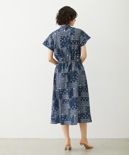 MILKFED.(ミルクフェド)の「BANDANA DRESS(ワンピース・レディース・ネイビー/レッド/ブラック・ONE SIZE)」の16枚目の写真