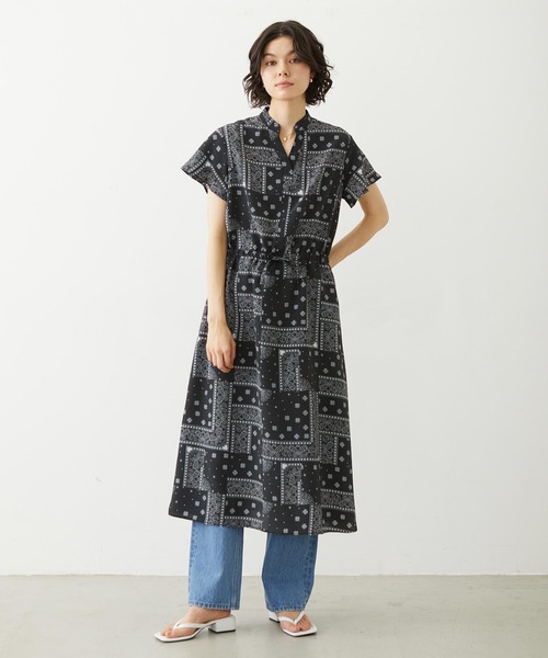 MILKFED.(ミルクフェド)の「BANDANA DRESS(ワンピース・レディース・ネイビー/レッド/ブラック・ONE SIZE)」の20枚目の写真