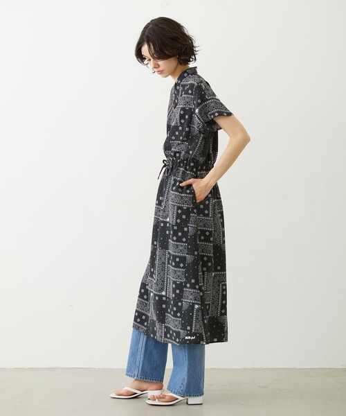 MILKFED.(ミルクフェド)の「BANDANA DRESS(ワンピース・レディース・ネイビー/レッド/ブラック・ONE SIZE)」の21枚目の写真