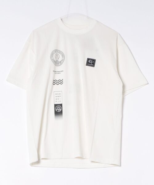 Ocean Pacific(オーシャンパシフィック)の「Ocean Pacific オーシャンパシフィック UVカット 接触冷感 ストレッチ ロゴプリント 半袖 Tシャツ(Tシャツ/カットソー・メンズ・ダークブルー/ホワイト/バーガンディー/ブラック・M/L/LL)」の20枚目の写真