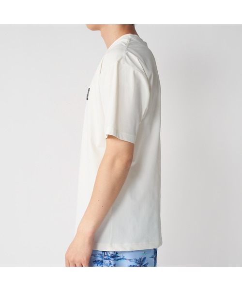 Ocean Pacific(オーシャンパシフィック)の「Ocean Pacific オーシャンパシフィック UVカット 接触冷感 ストレッチ ロゴプリント 半袖 Tシャツ(Tシャツ/カットソー・メンズ・ダークブルー/ホワイト/バーガンディー/ブラック・M/L/LL)」の6枚目の写真