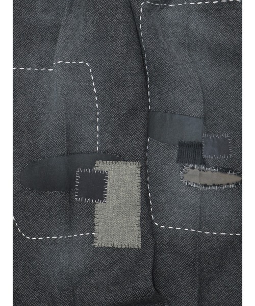 elephant TRIBAL fabrics(エレファントトライバルファブリックス)の「elephant TRIBAL fabrics Boro Flared Slacks【Herringbone】(スラックス・メンズ・グレー・2/1)」の3枚目の写真