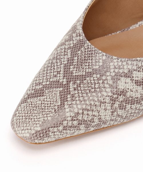 Spick & Span（スピックアンドスパン）の「《WEB限定》Spick & Span バックストラップパンプス（パイソン）（パンプス・レディース・ベージュ・37/36/38）」の11枚目の写真